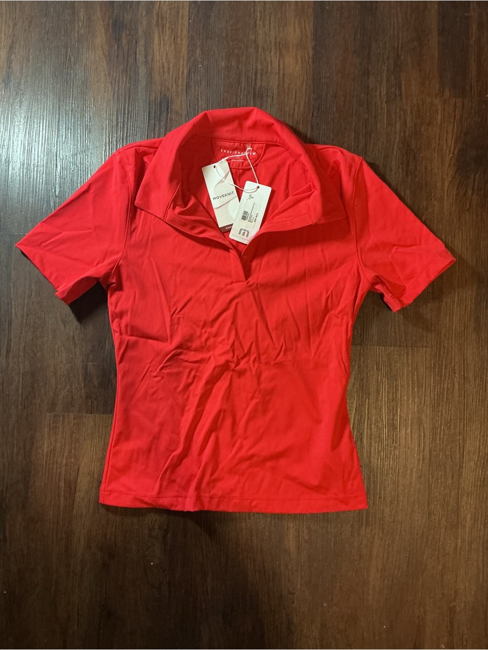 TravisMathew Moveknit VNeck Polo NWT Small